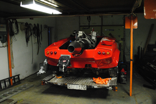 Illustration for article titled Jet-powered Lamborghini Countach fails to launch on Swedish ice